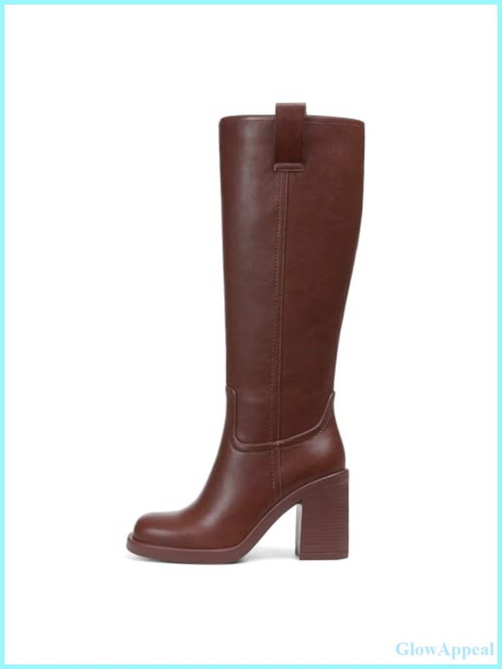 Wide Calf Knee High Platform Boots Faux Leather Tall Gogo Boots Women